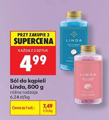 Sól do kapieli Linda 800 g