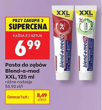 Pasta do zębów blend-a-med XXL, 125 ml