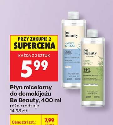 Płyn micelarny do demakijażu Be Beauty, 400 ml
