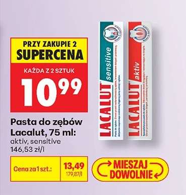 Pasta do zębów Lacalut, 75 ml