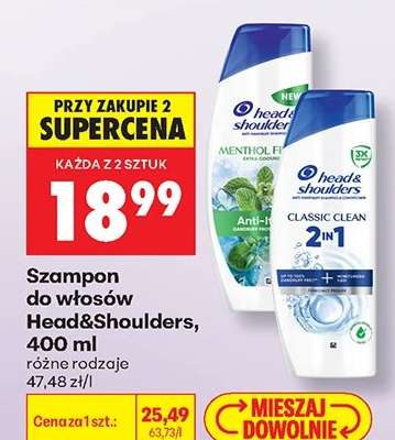 Szampon do włosów Head & Shoulders 400 ml