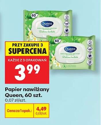 Papier nawilżany Queen , 60 szt