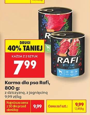Karma dla psa Rafi, 800 g