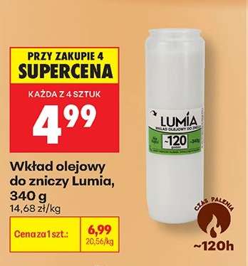 Wkład olejowy do zniczy Lumia , 340 g