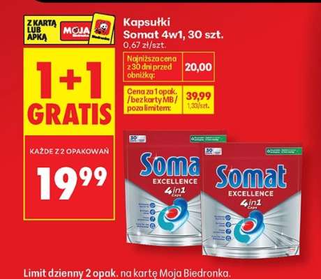 Kapsułki Somat 4w1, 30 szt.