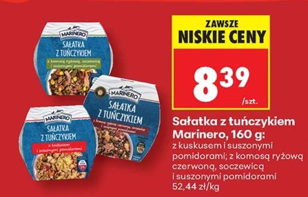 Sałatka z tuńczykiem Marinero, 160 g