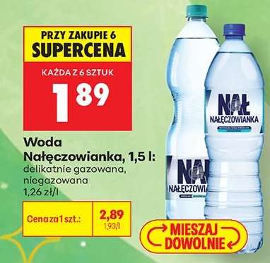 WODA NAŁĘCZOWIANKA 1,5 L
