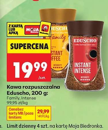 Kawa rozpuszczalna Eduscho, 200 g