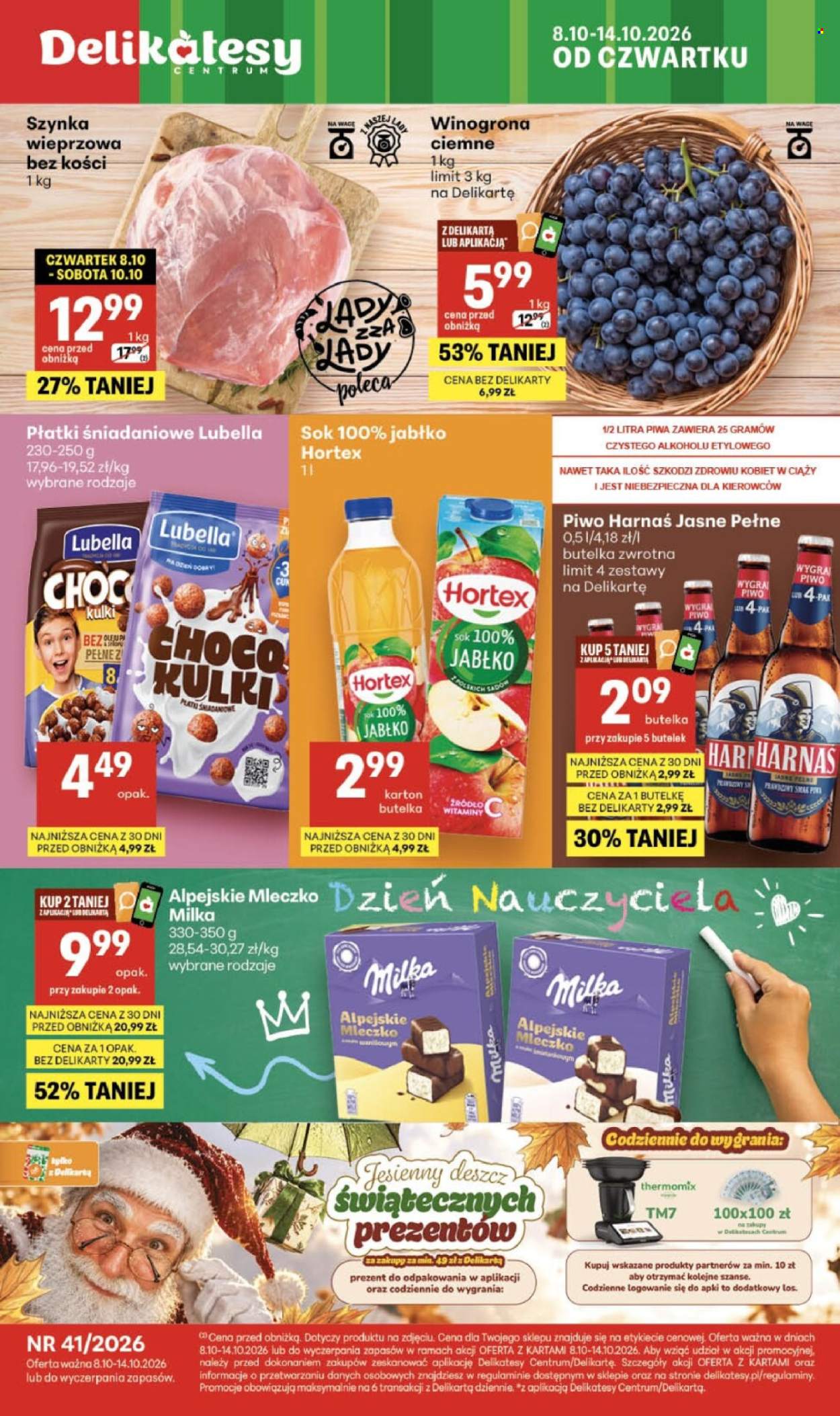Leták Delikatesy Centrum - 8.10.2026 - 14.10.2026. Strana 1
