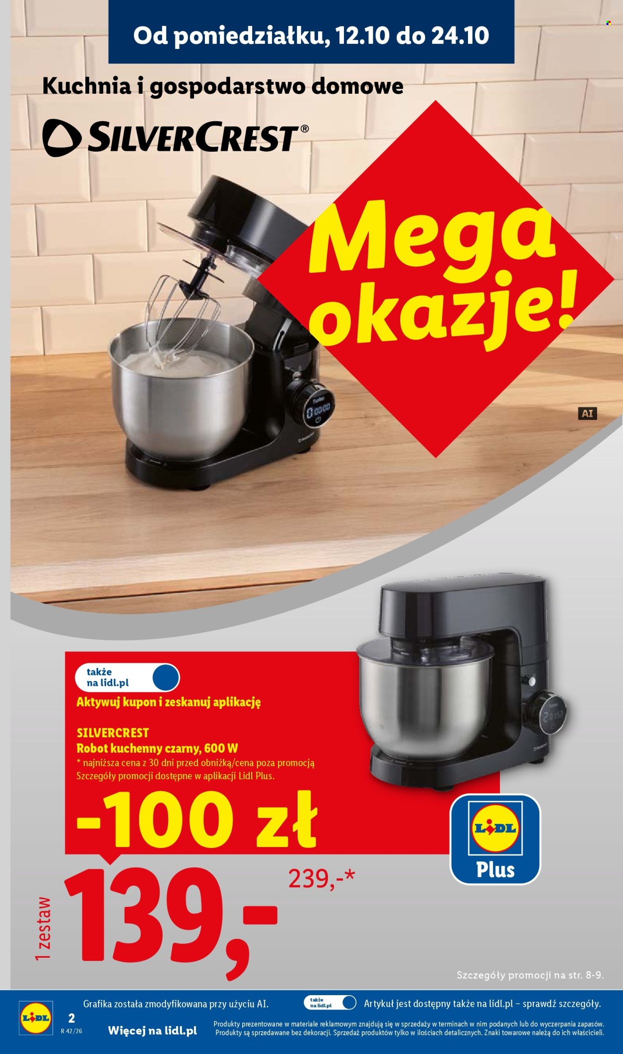 Leták Lidl - 12.10.2026 - 24.10.2026. Strana 2