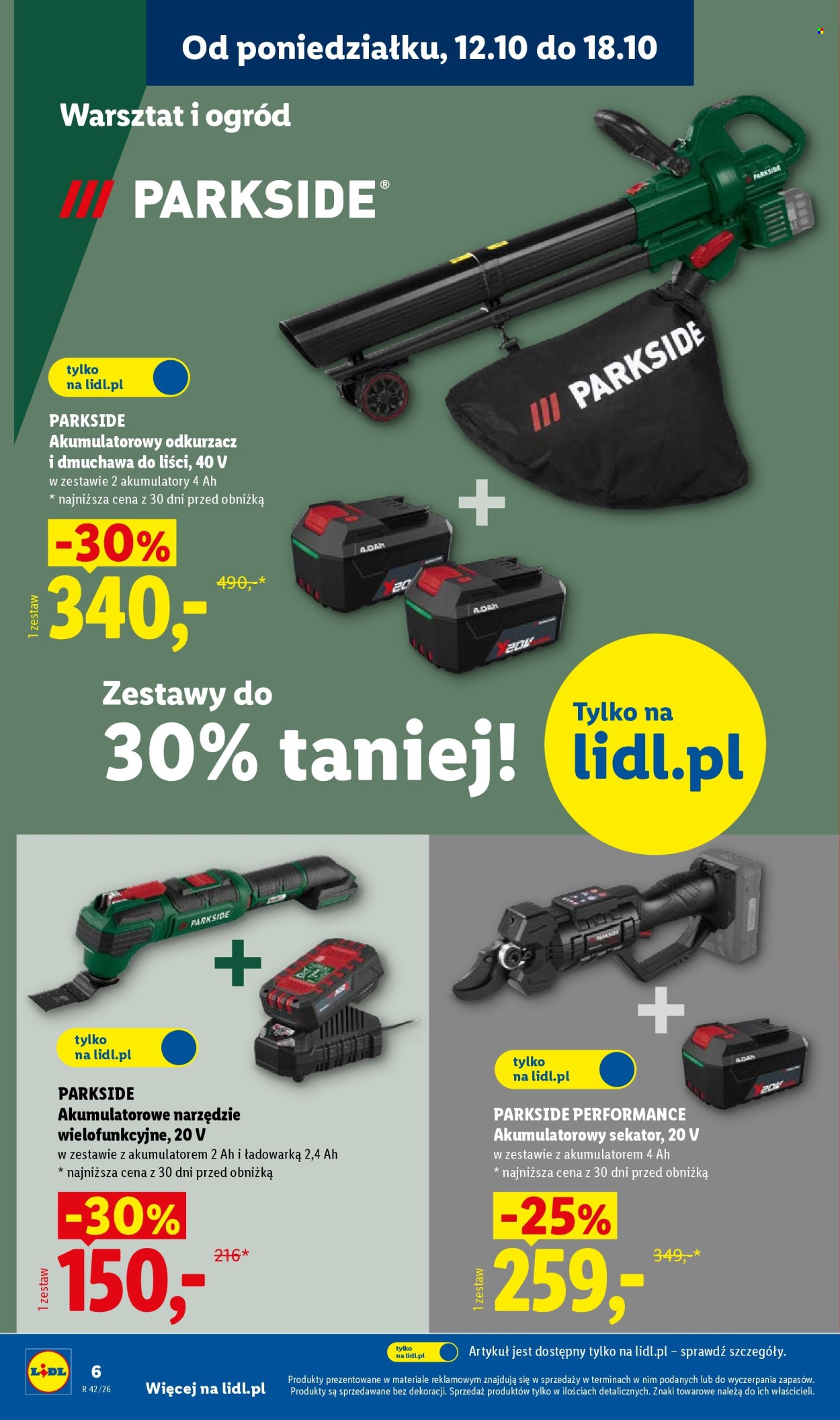 Leták Lidl - 12.10.2026 - 24.10.2026. Strana 6