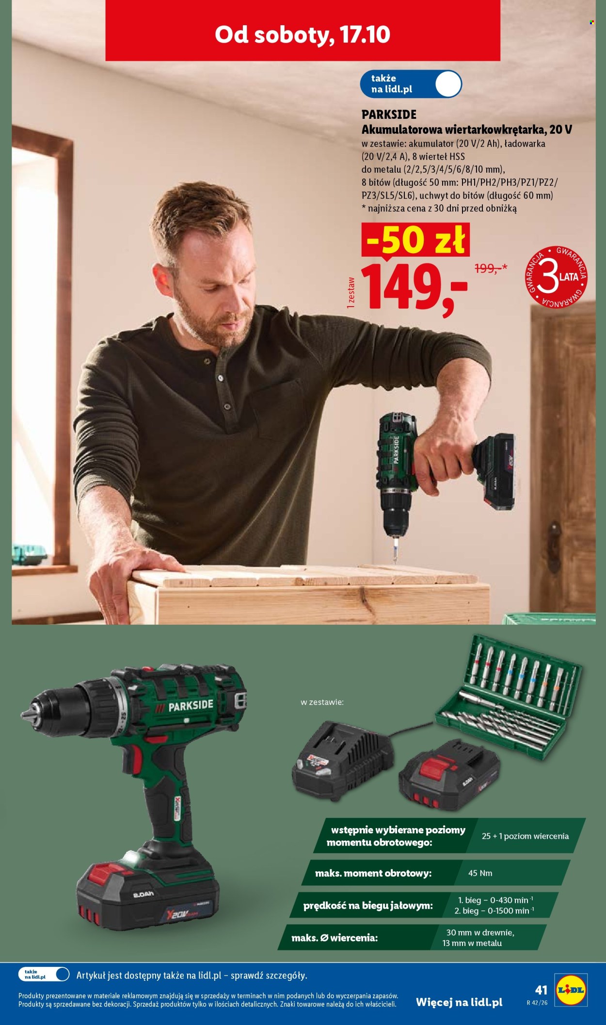 Leták Lidl - 12.10.2026 - 24.10.2026. Strana 45