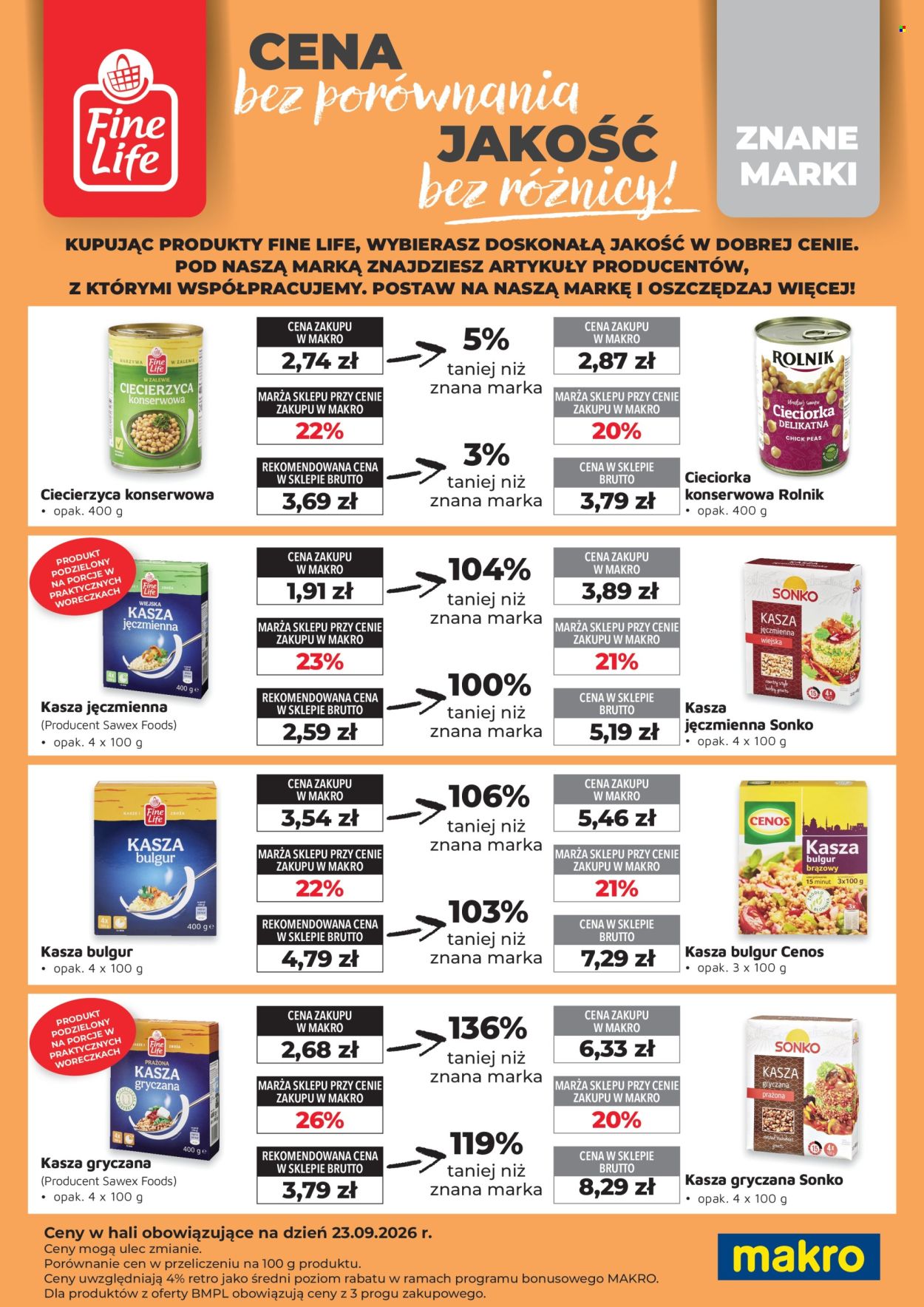 Leták Makro - 1.10.2026 - 31.10.2026. Strana 2