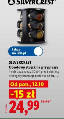SILVERCREST Obrotowy stojak na przyprawy