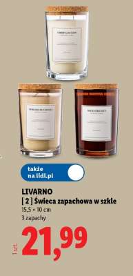 LIVARNO Świeca zapachowa w szkle