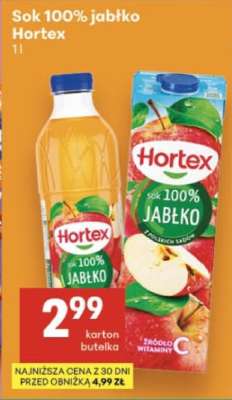 Sok 100% jabłko Hortex