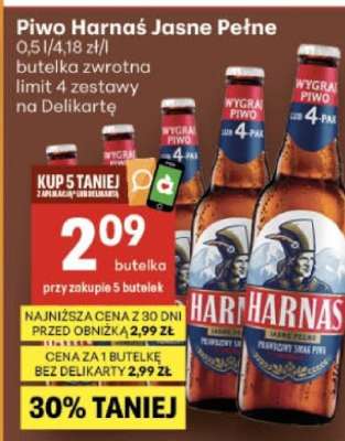 Piwo Harnaś Jasne Pełne