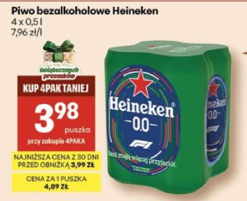 Piwo bezalkoholowe HEINEKEN