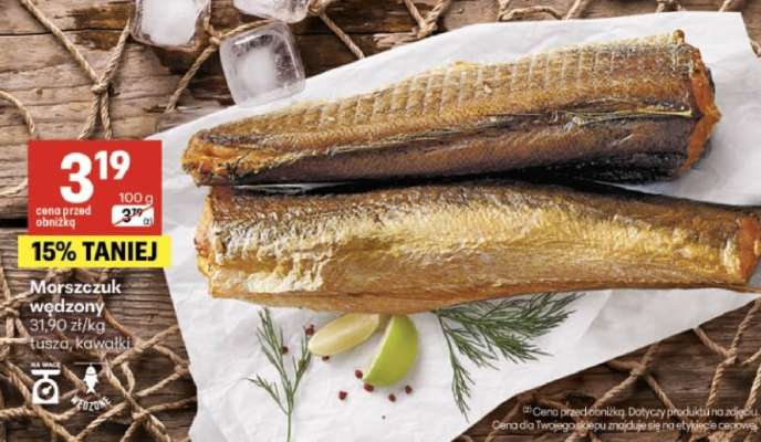 Morszczuk wędzony