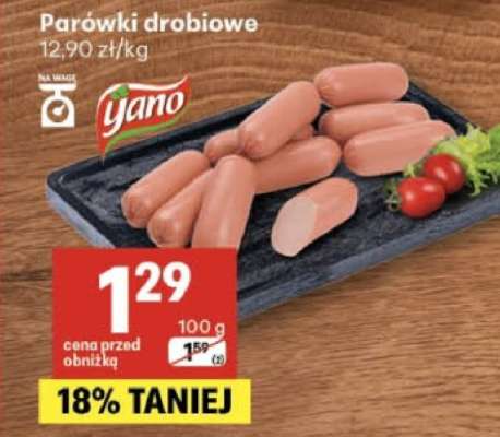 Parówki drobiowe