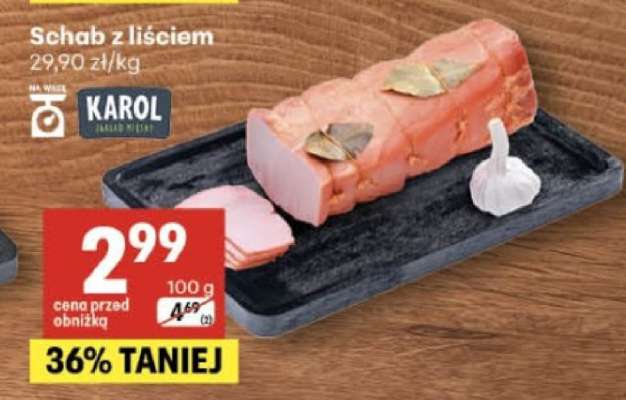 Schab z liściem