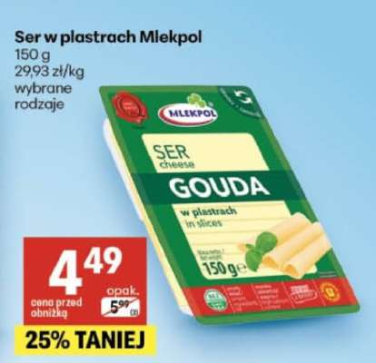 Ser w plastrach Mlekpol