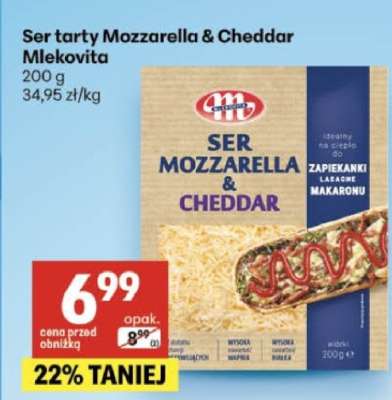Ser tarty Mozzarella & Cheddar Mlekovita