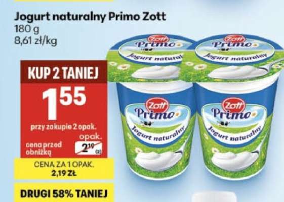 Jogurt naturalny PRIMO ZOTT