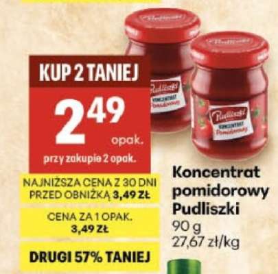 Koncentrat pomidorowy Pudliszki