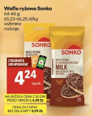 Wafle ryżowe Sonko