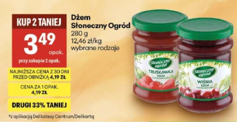 Dżem Słoneczny Ogród