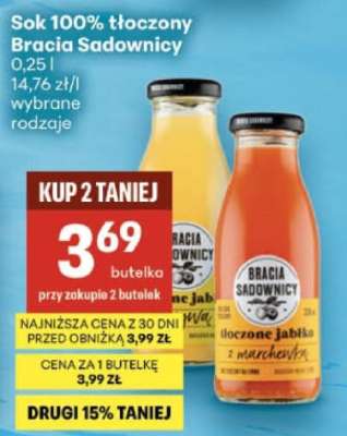 Sok 100% tłoczony Bracia Sadownicy
