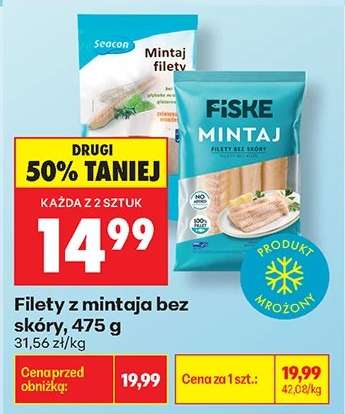 Filety z mintaja bez skóry 475 g