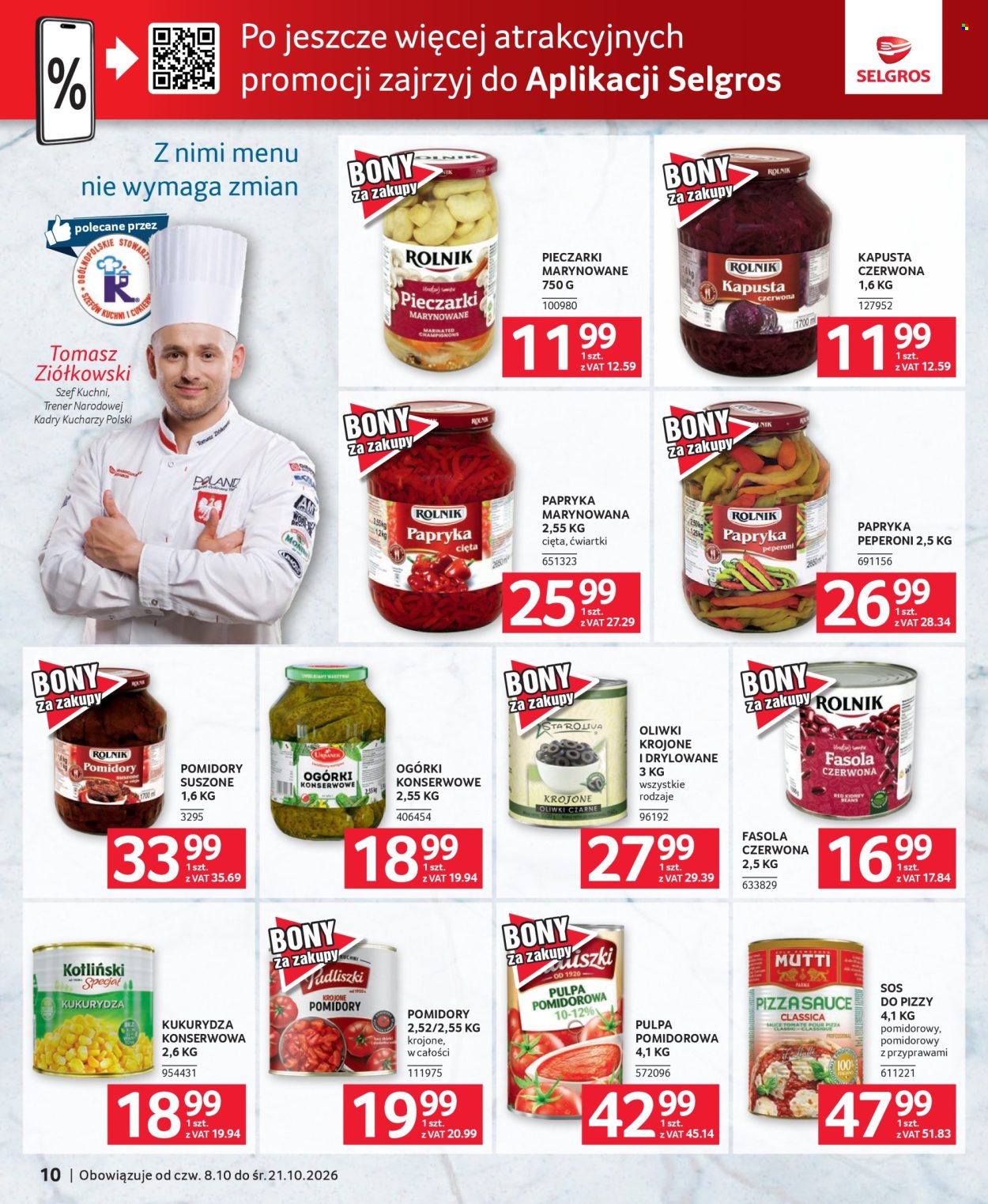 Gazetka Selgros - 8.10.2026 - 21.10.2026. Strona 10