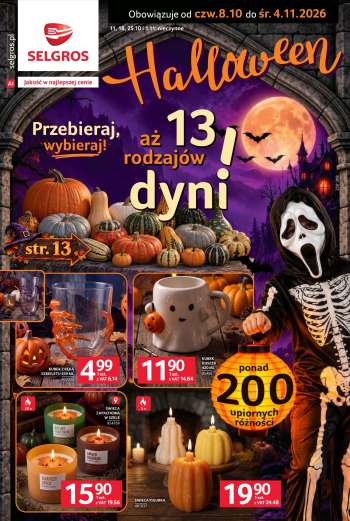 Gazetka Selgros - 8.10.2026 - 4.11.2026.