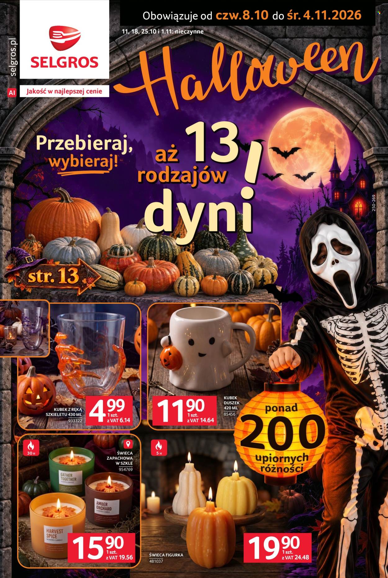 Leták Selgros - 8.10.2026 - 4.11.2026. Strana 1