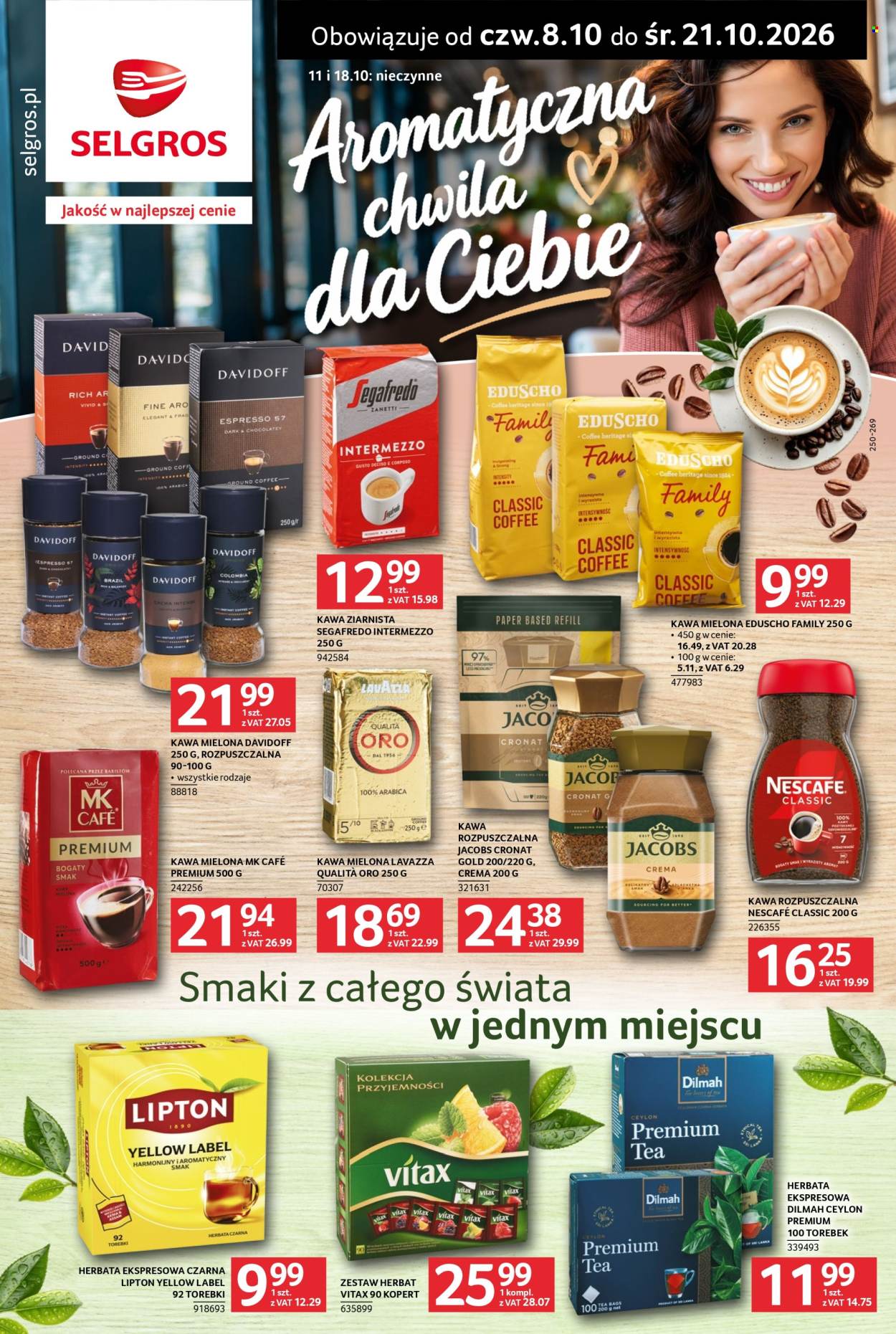 Gazetka Selgros - 8.10.2026 - 21.10.2026. Strona 1