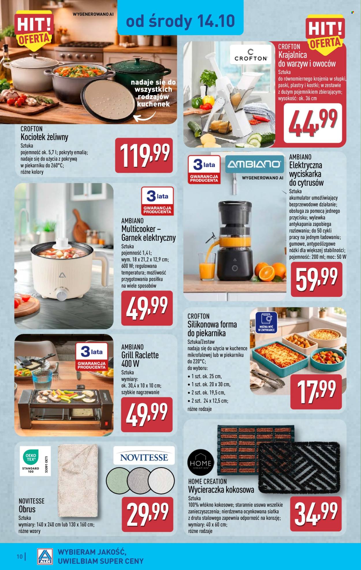 Gazetka ALDI - 14.10.2026 - 17.10.2026. Strona 10