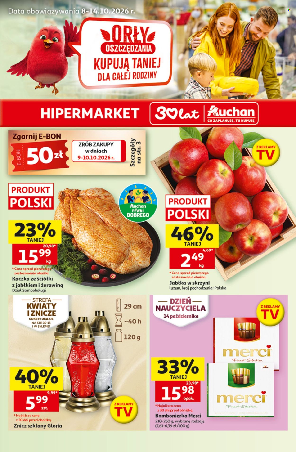 Leták Auchan - 8.10.2026 - 14.10.2026. Strana 1