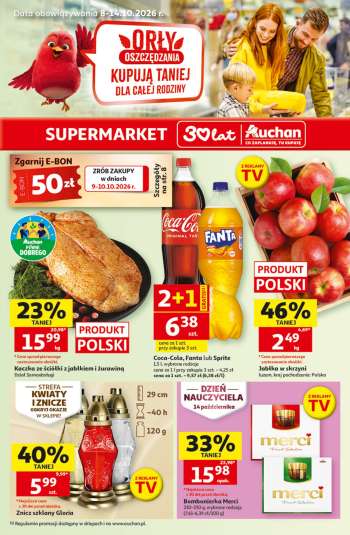 Gazetka Auchan - 8.10.2026 - 14.10.2026.