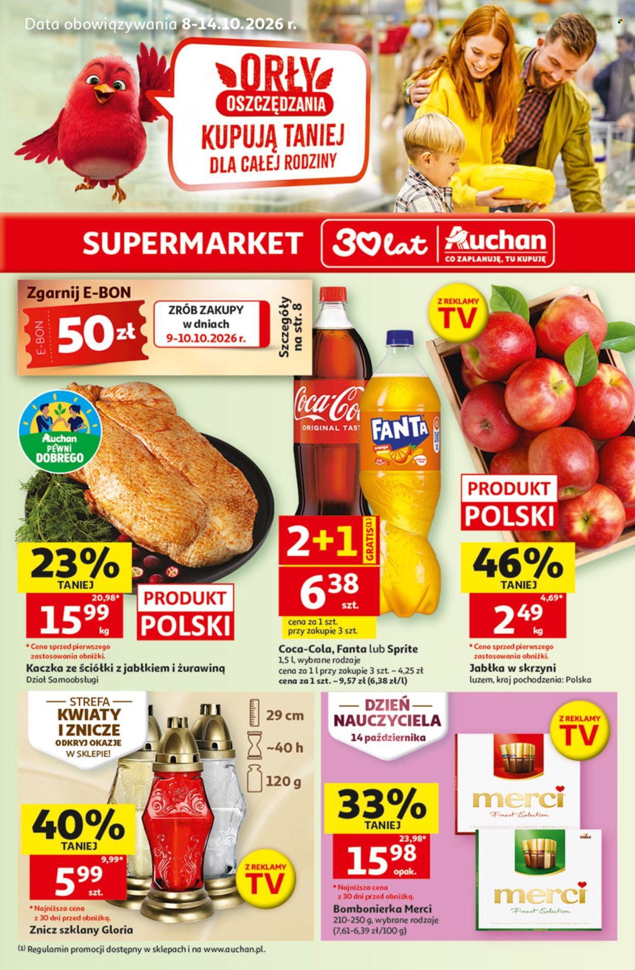 Leták Auchan - 8.10.2026 - 14.10.2026. Strana 1