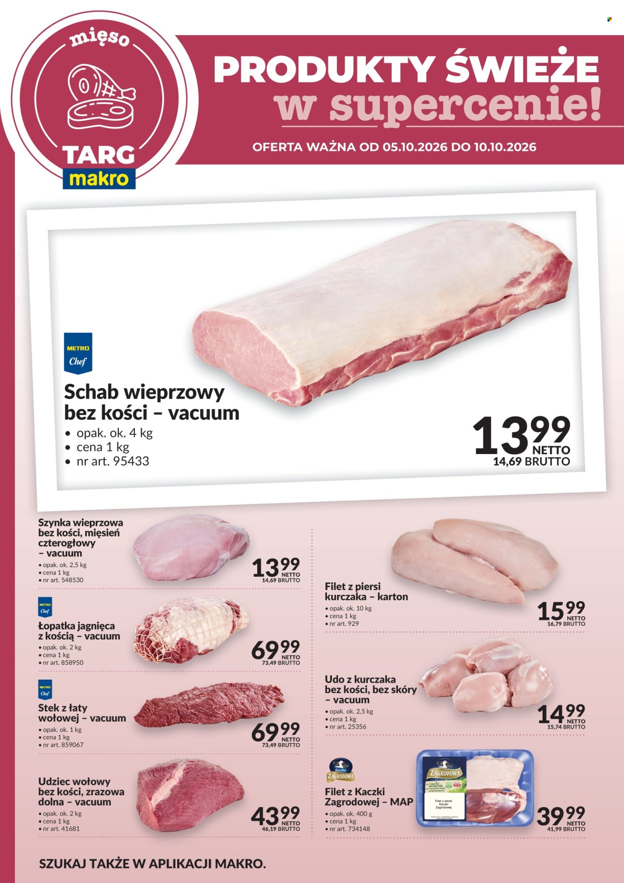Gazetka Makro - 5.10.2026 - 10.10.2026. Strona 1