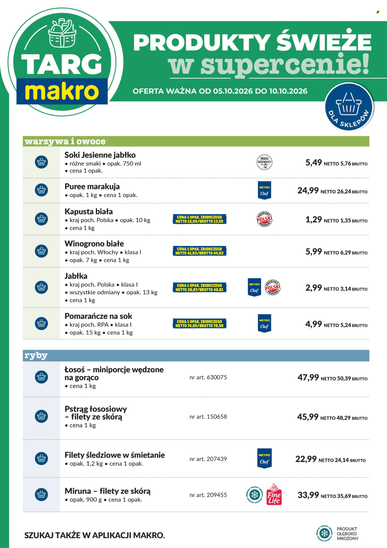 Gazetka Makro - 5.10.2026 - 10.10.2026. Strona 6