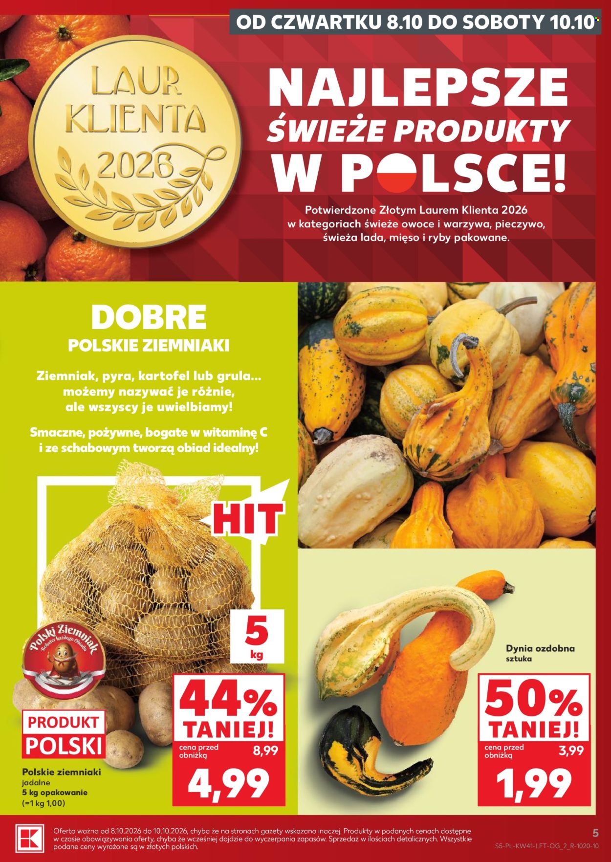 Leták Kaufland - 8.10.2026 - 14.10.2026. Strana 5