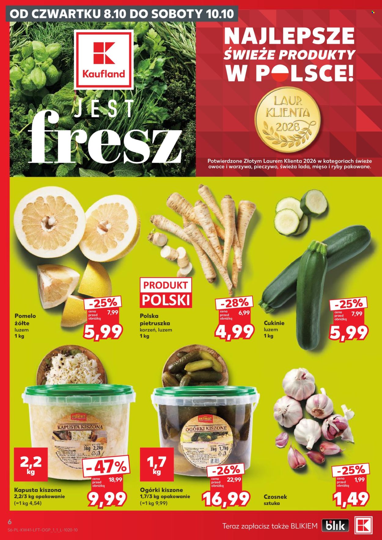 Leták Kaufland - 8.10.2026 - 14.10.2026. Strana 6