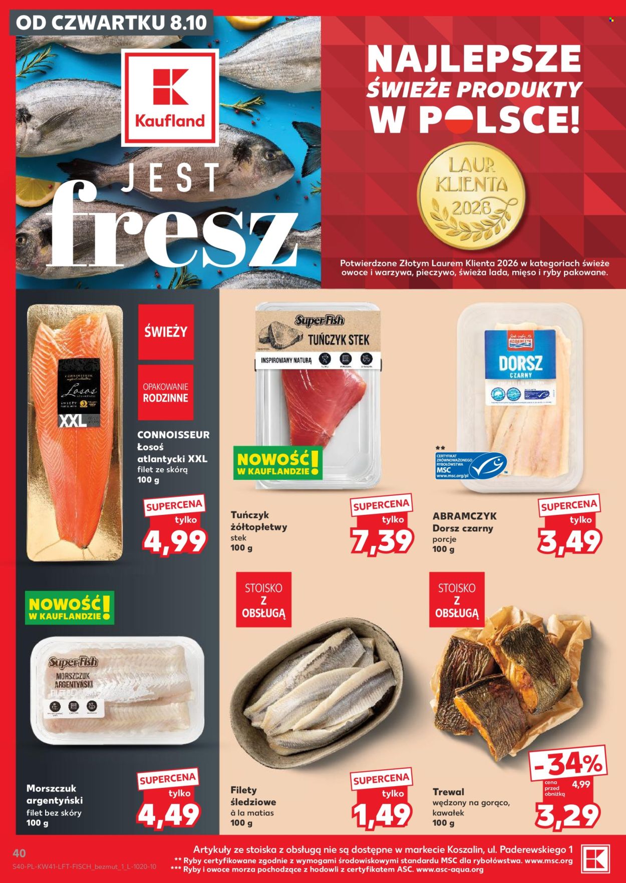 Leták Kaufland - 8.10.2026 - 14.10.2026. Strana 40