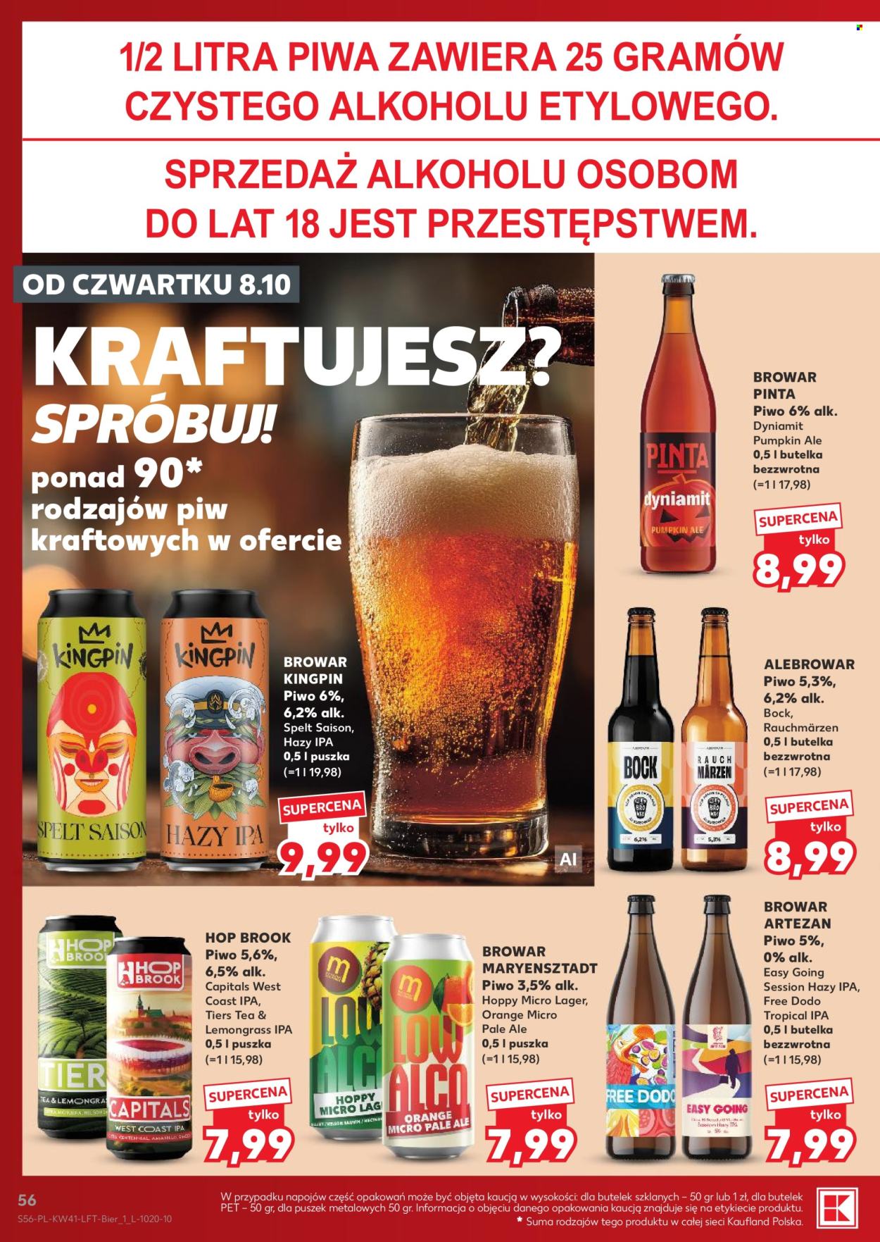 Leták Kaufland - 8.10.2026 - 14.10.2026. Strana 56