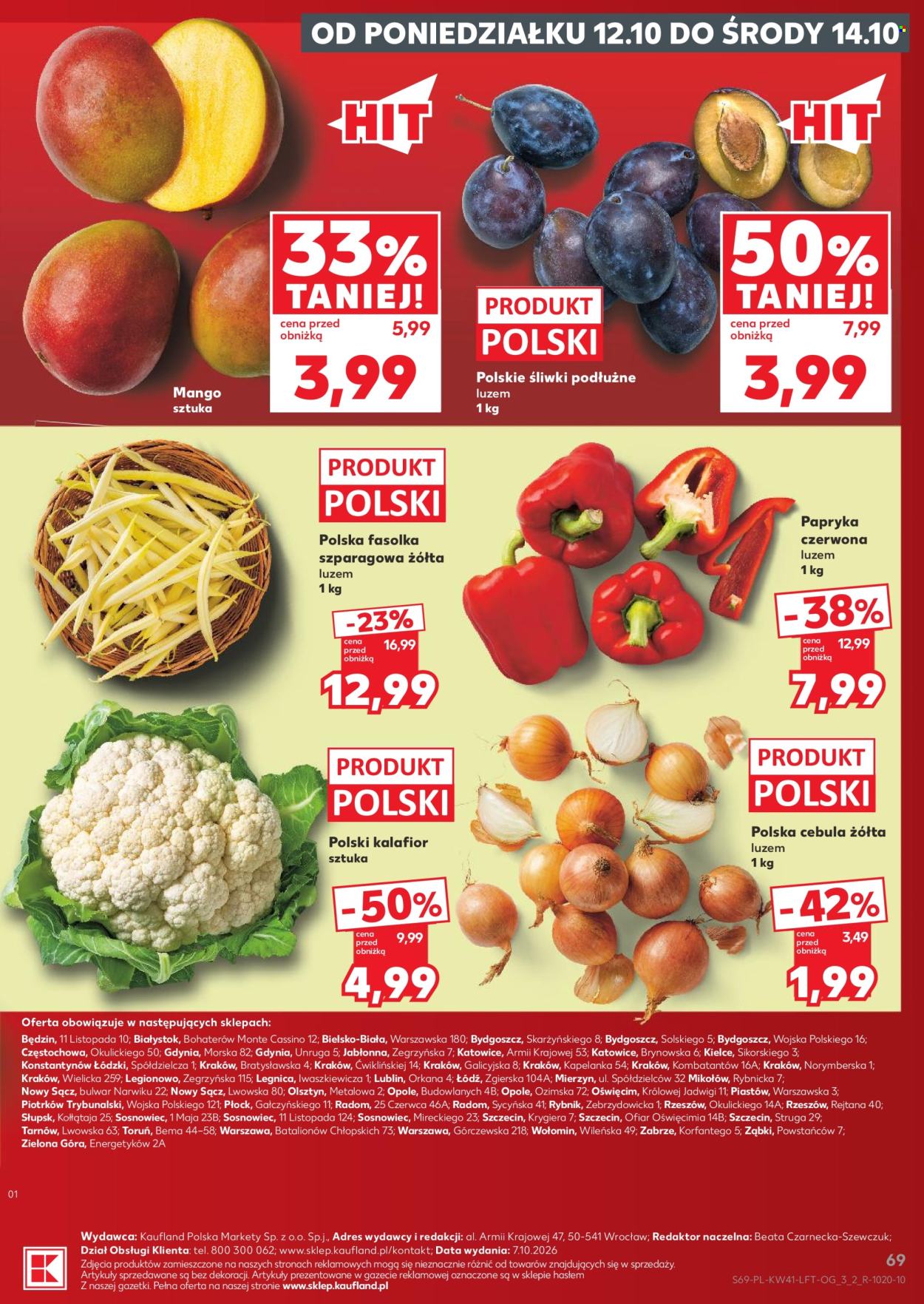Gazetka Kaufland - 8.10.2026 - 14.10.2026. Strona 69