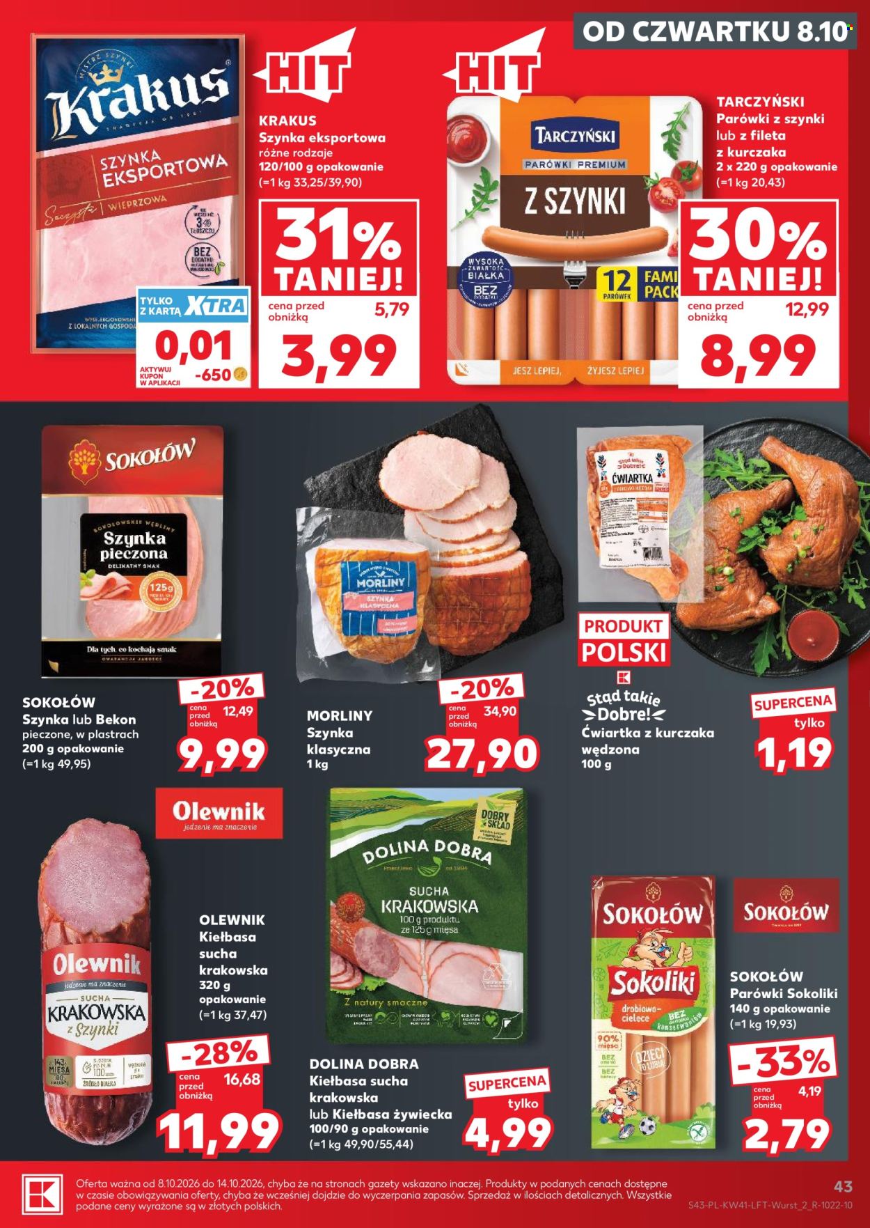 Leták Kaufland - 8.10.2026 - 14.10.2026. Strana 43