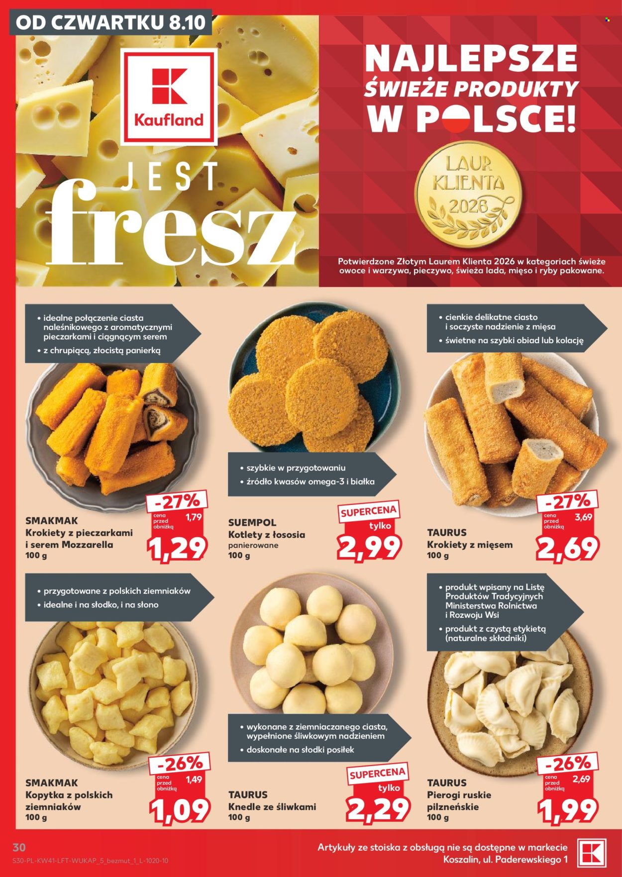 Leták Kaufland - 8.10.2026 - 14.10.2026. Strana 30